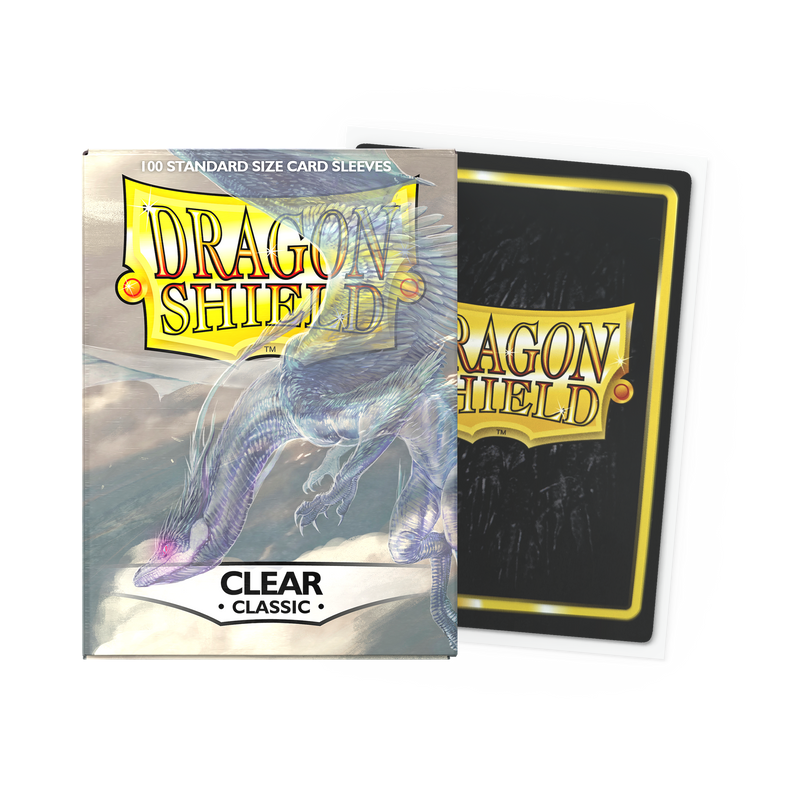 Dragon Shield Classic Clear sleeves 100 standard size